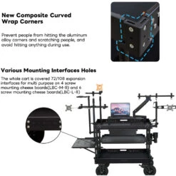 DigitalFoto Solution Limited Lightweight Cinemech Video Production Camera Cart (Large)(Digitalfoto Solution Limited Lightweight Cinemech Video Production Camera Cart Large) -Celestron Shop 1706630447 IMG 2178251
