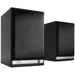 Audioengine HD5 2-Way Active Wireless Bookshelf Speakers (Matte Black, Pair)(Audioengine Hd5 2 Way Active Wireless Bookshelf Speakers Matte Black Pair)
