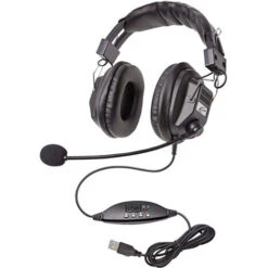 Califone 3068MUSB CT Stereo Over-Ear USB Headset With Boom Mic(Califone 3068musb Ct Stereo Over Ear Usb Headset With Boom Mic)