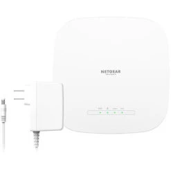 Netgear WAX615PA AX3000 Dual-Band 2.5G Wi-Fi 6 Access Point With Power Adapter(Netgear Wax615pa Ax3000 Dual Band 2 5g Wi Fi 6 Access Point With Power Adapter)
