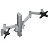 Atdec AWMS-2-4640 Dual Monitor Arms On Post (White)(Atdec Awms 2 4640 Dual Monitor Arms On Post White)