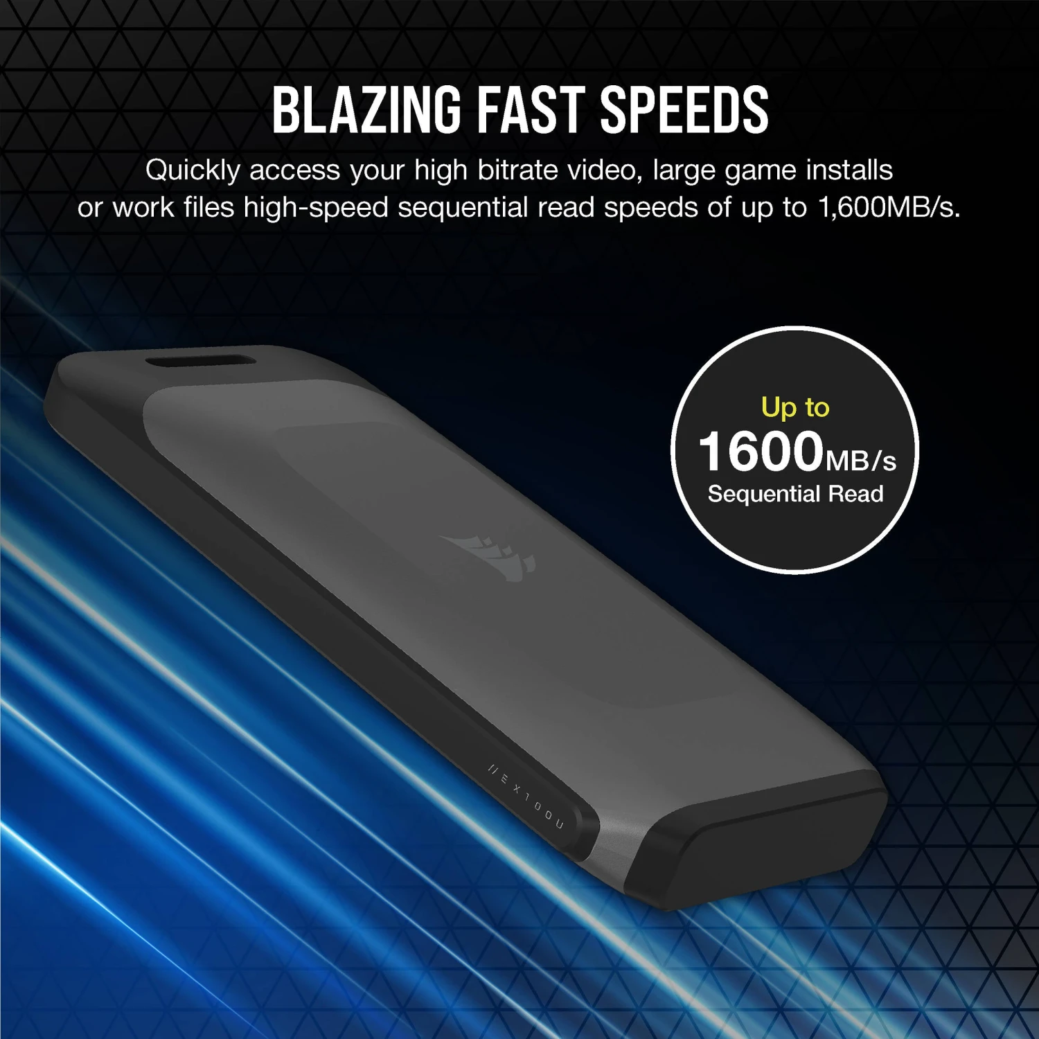 Corsair 4TB EX100U Portable Solid State USB-C Storage Drive(Corsair 4tb Ex100u Portable Solid State Usb C Storage Drive) 5 Corsair 4TB EX100U Portable Solid State USB-C Storage Drive(Corsair 4tb Ex100u Portable Solid State Usb C Storage Drive) - Image 5