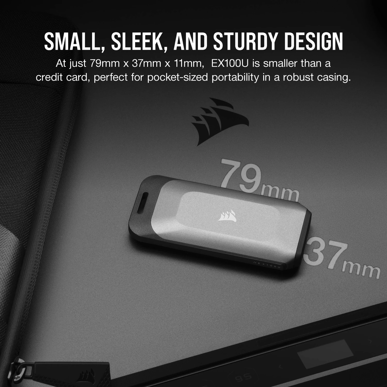 Corsair 4TB EX100U Portable Solid State USB-C Storage Drive(Corsair 4tb Ex100u Portable Solid State Usb C Storage Drive) 6 Corsair 4TB EX100U Portable Solid State USB-C Storage Drive(Corsair 4tb Ex100u Portable Solid State Usb C Storage Drive) - Image 6