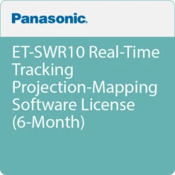 Panasonic ET-SWR10 Real-Time Tracking Projection-Mapping Software License (6-Month)(Panasonic Et Swr10 Real Time Tracking Projection Mapping Software License 6 Month)