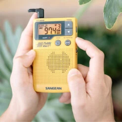 Sangean DT-400W Digital AM/FM/Weather Portable Pocket Radio (Yellow)(Sangean Dt 400w Digital Am Fm Weather Portable Pocket Radio Yellow) -Celestron Shop 1709038823 IMG 2196625