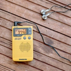 Sangean DT-400W Digital AM/FM/Weather Portable Pocket Radio (Yellow)(Sangean Dt 400w Digital Am Fm Weather Portable Pocket Radio Yellow) -Celestron Shop 1709038823 IMG 2196628