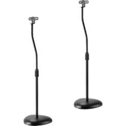 Mount-It! MI-1232 Height Adjustable Speaker Floor Stands (Pair)(Mount It Mi 1232 Height Adjustable Speaker Floor Stands Pair)