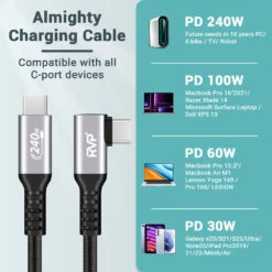 RVP+ 3' USB-C 3.2 Gen 2x2 Right-Angle Cable (Gray, 2-Pack)(Rvp 3 Usb C 3 2 Gen 2x2 Right Angle Cable Gray 2 Pack) 10 RVP+ 3' USB-C 3.2 Gen 2x2 Right-Angle Cable (Gray, 2-Pack)(Rvp 3 Usb C 3 2 Gen 2x2 Right Angle Cable Gray 2 Pack) -Celestron Shop 1709052370 IMG 2197282 9bc4738b fdee 4f12 82da d1e0a4580185