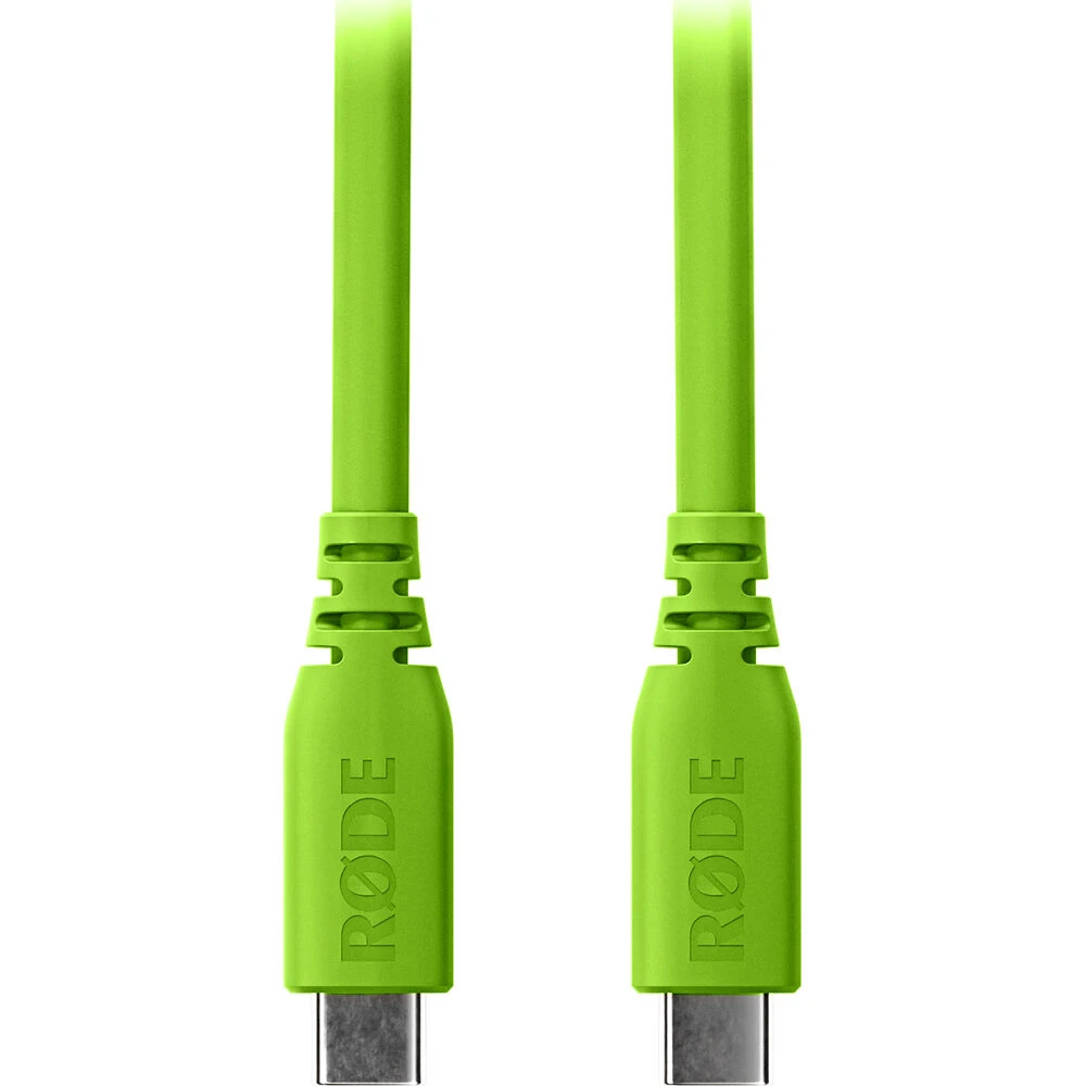 RODE SC27 SuperSpeed USB-C To USB-C Cable (Green, 6.6')(Rode Sc27 Superspeed Usb C To Usb C Cable Green 6 6) 1 RODE SC27 SuperSpeed USB-C To USB-C Cable (Green, 6.6')(Rode Sc27 Superspeed Usb C To Usb C Cable Green 6 6)
