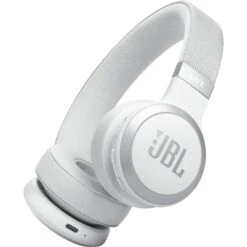 JBL Live 670NC Noise-Cancelling On-Ear Wireless Headphones (White)(Jbl Live 670nc Noise Cancelling On Ear Wireless Headphones White)