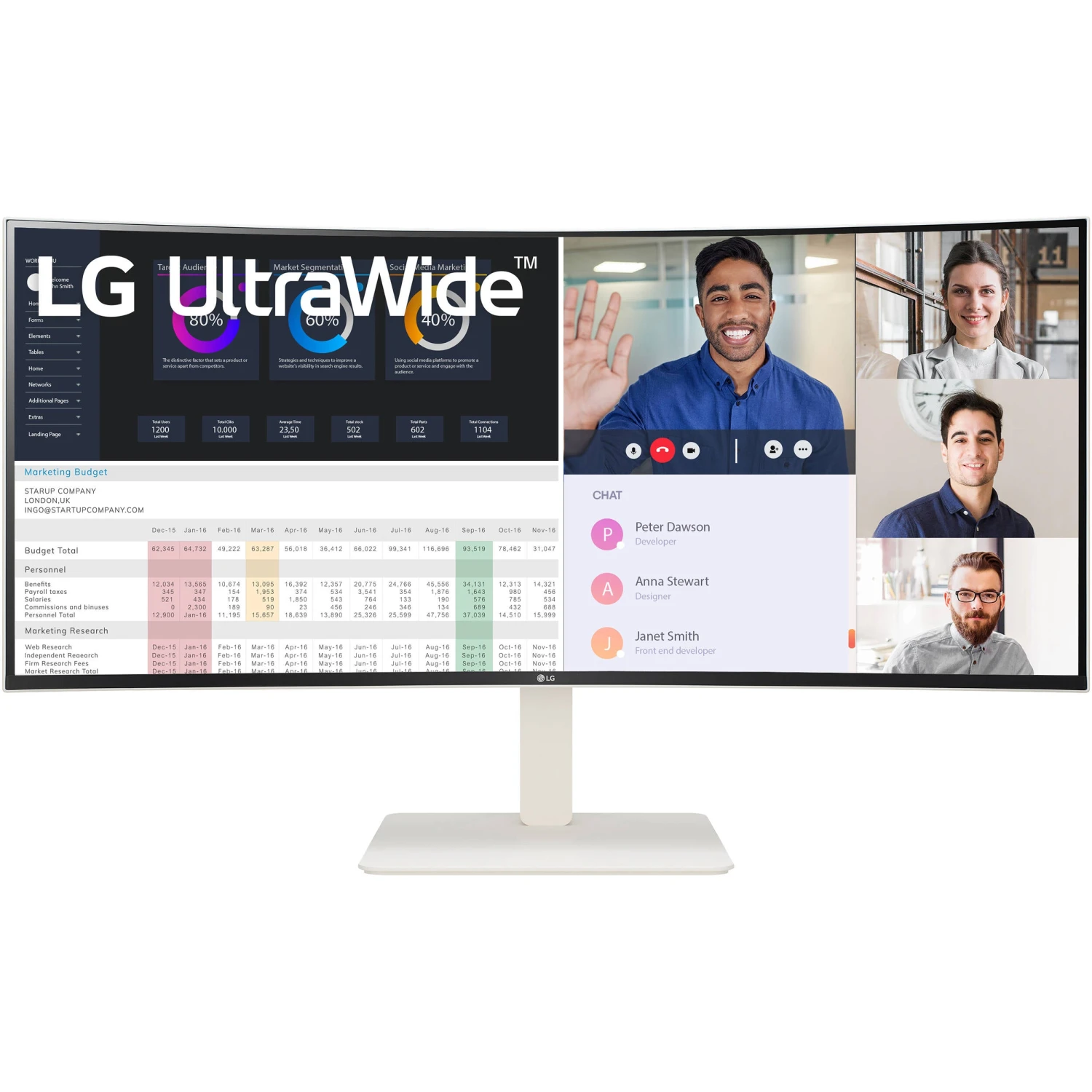 LG 38" UltraWide 1600p 144 Hz Curved Monitor(Lg 38 Ultrawide 1600p 144 Hz Curved Monitor) 2 LG 38" UltraWide 1600p 144 Hz Curved Monitor(Lg 38 Ultrawide 1600p 144 Hz Curved Monitor) - Image 2