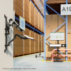 Mount-It! MI-1765 Counterbalance Monitor Arm For Wall And Pole Mounting For 17 To32" Displays(Mount It Mi 1765 Counterbalance Monitor Arm For Wall And Pole Mounting For 17 To32 Displays) -Celestron Shop 1711027061 IMG 2215904