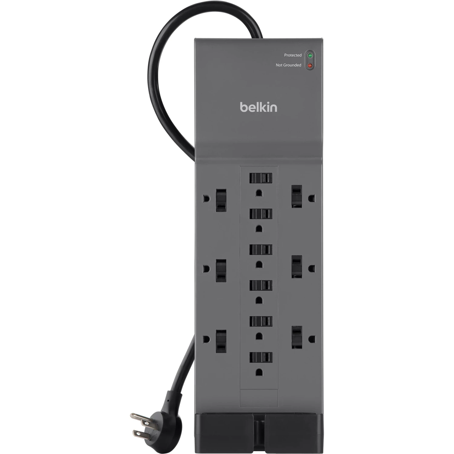 Belkin 12-Outlet Surge Protector (Black)(Belkin 12 Outlet Surge Protector Black) 2 Belkin 12-Outlet Surge Protector (Black)(Belkin 12 Outlet Surge Protector Black) - Image 2