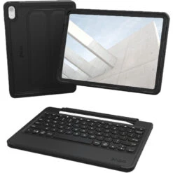 ZAGG Rugged Book Wireless Keyboard & Case For 10.9" Apple IPad 10th Gen (Black)(Zagg Rugged Book Wireless Keyboard Case For 10 9 Apple Ipad 10th Gen Black)