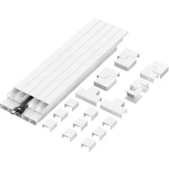 Mount-It! MI-7285 On-Wall TV Cable Concealer Kit(Mount It Mi 7285 On Wall Tv Cable Concealer Kit)