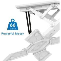 Mount-It! MI-4223W Retractable Motorized Ceiling TV Mount For 32 To 55" Displays (White)(Mount It Mi 4223w Retractable Motorized Ceiling Tv Mount For 32 To 55 Displays White) -Celestron Shop 1712575004 IMG 2227170