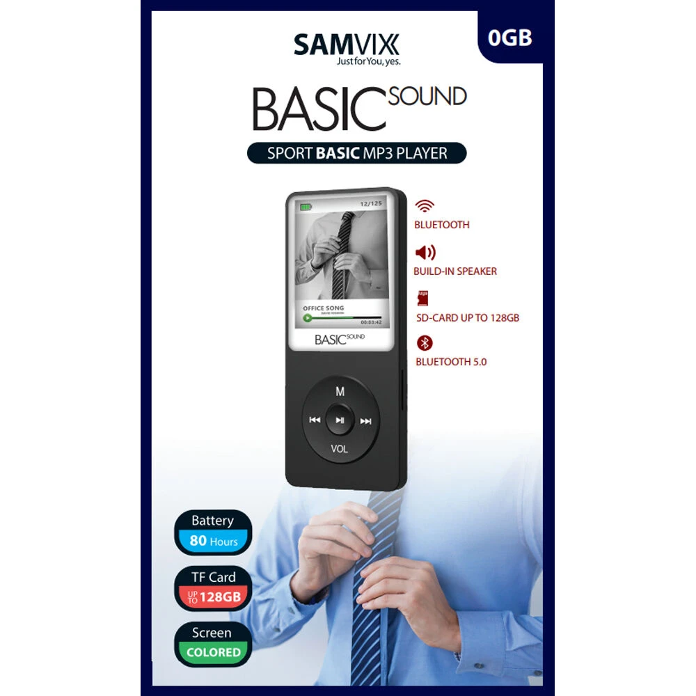Samvix Basic Sound Sport MP3 Player (Blue)(Samvix Basic Sound Sport Mp3 Player Blue) 2 Samvix Basic Sound Sport MP3 Player (Blue)(Samvix Basic Sound Sport Mp3 Player Blue) - Image 2