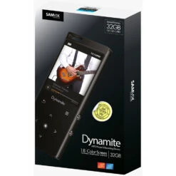 Samvix Dynamite 32GB Sport MP3 Player (Black, No SD Slot)(Samvix Dynamite 32gb Sport Mp3 Player Black No Sd Slot)