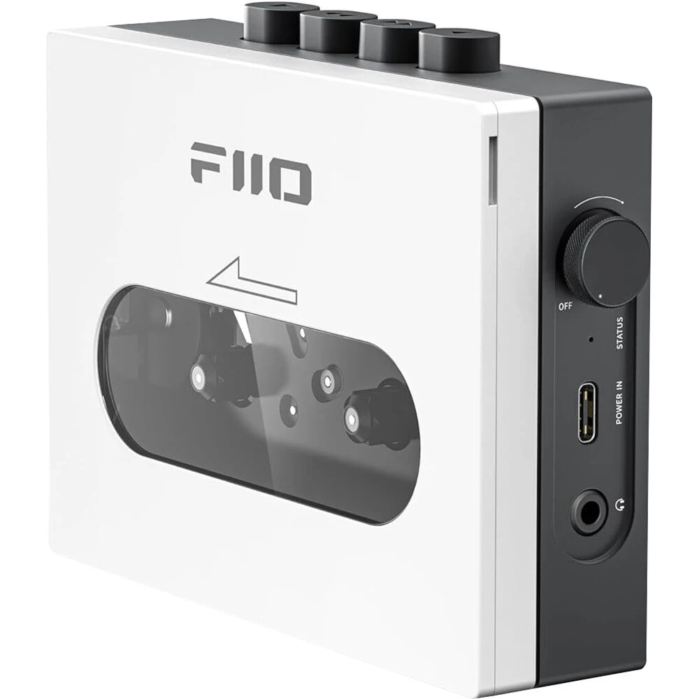 FiiO CP13 Portable Stereo Cassette Player (White/Black)(Fiio Cp13 Portable Stereo Cassette Player White Black) 1 FiiO CP13 Portable Stereo Cassette Player (White/Black)(Fiio Cp13 Portable Stereo Cassette Player White Black)