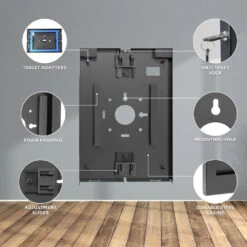 Mount-It! Anti-Theft Tablet Wall Mount For Apple IPad Models (Black)(Mount It Anti Theft Tablet Wall Mount For Apple Ipad Models Black) -Celestron Shop 1713191528 IMG 2232469