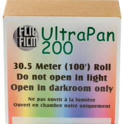 Flic Film UltraPan 200 Black And White Negative Film (35mm Roll Film, 100' Roll)(Flic Film Ultrapan 200 Black And White Negative Film 35mm Roll Film 100 Roll)