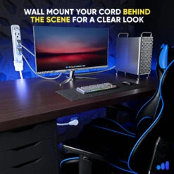 Maximm Cable 3-Outlet Power Extension Cord With 360° Rotating Flat Plug (White, 10')(Maximm Cable 3 Outlet Power Extension Cord With 360 Deg Rotating Flat Plug White 10) -Celestron Shop 1715165332 IMG 2241111