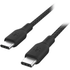 Belkin BoostCharge Braided USB-C Cable (10', Black)(Belkin Boostcharge Braided Usb C Cable 10 Black)
