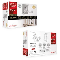 TechProtectus T72VL Barkan Full Motion 360 Rotating Anti-Theft Wall Mount For 7 To 14" Tablets (White)(Techprotectus T72vl Barkan Full Motion 360 Rotating Anti Theft Wall Mount For 7 To 14 Tablets White) -Celestron Shop 1716303484 IMG 2250336