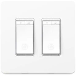 TP-Link HS220-2 Kasa Smart Wi-Fi Light Switch & Dimmer (White)(Tp Link Hs220 2 Kasa Smart Wi Fi Light Switch Dimmer White)