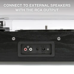 Victrola Eastwood II Manual Three-Speed Turntable With Bluetooth (Black)(Victrola Eastwood Ii Manual Three Speed Turntable With Bluetooth Black) -Celestron Shop 1717083935 IMG 2257071