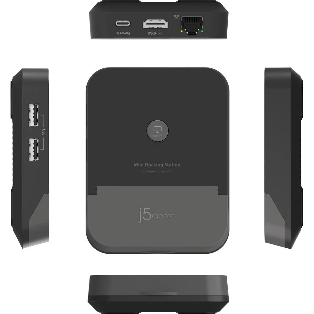 J5create Mini Docking Station (Black)(J5create Mini Docking Station Black) 4 J5create Mini Docking Station (Black)(J5create Mini Docking Station Black) - Image 4
