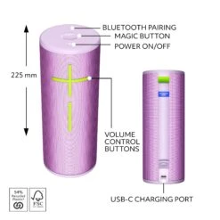 Ultimate Ears MEGABOOM 4 Wireless Bluetooth Speaker (Purple/Lilac)(Ultimate Ears Megaboom 4 Wireless Bluetooth Speaker Purple Lilac) -Celestron Shop 1719482041 IMG 2268811