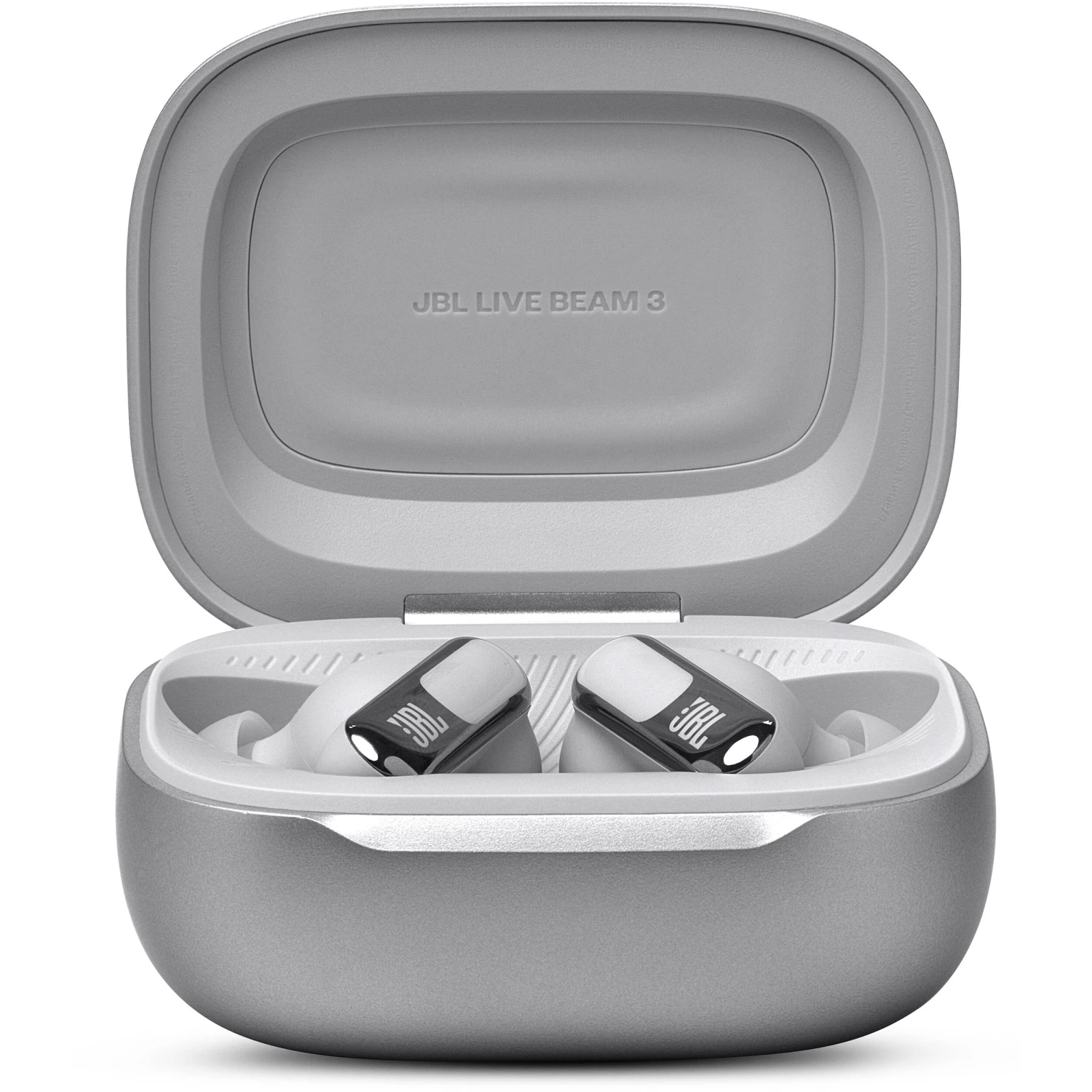 JBL Live Beam 3 Noise-Canceling True Wireless Earbuds (Silver)(Jbl Live Beam 3 Noise Canceling True Wireless Earbuds Silver) 6 JBL Live Beam 3 Noise-Canceling True Wireless Earbuds (Silver)(Jbl Live Beam 3 Noise Canceling True Wireless Earbuds Silver) - Image 6