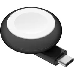 Belkin BoostCharge Portable USB-C Apple Watch Charger (Black)(Belkin Boostcharge Portable Usb C Apple Watch Charger Black)