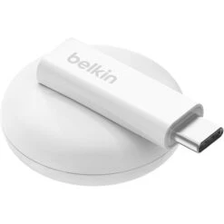 Belkin BoostCharge Portable USB-C Apple Watch Charger (White)(Belkin Boostcharge Portable Usb C Apple Watch Charger White) -Celestron Shop 1720782061 IMG 2286311