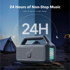 Soundcore By Anker Boom 2 Portable Bluetooth Speaker (Explorer Blue)(Soundcore By Anker Boom 2 Portable Bluetooth Speaker Explorer Blue) -Celestron Shop 1721300546 IMG 2291122