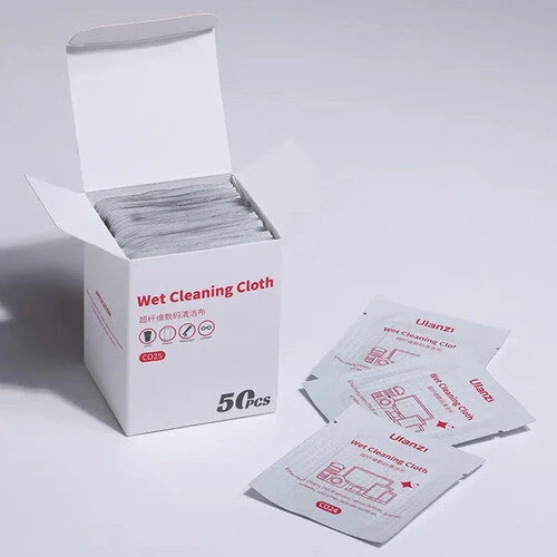 Ulanzi CO25 High-Density Fiber Lens Cleaning Cloth (50-Pack)(Ulanzi Co25 High Density Fiber Lens Cleaning Cloth 50 Pack) 4 Ulanzi CO25 High-Density Fiber Lens Cleaning Cloth (50-Pack)(Ulanzi Co25 High Density Fiber Lens Cleaning Cloth 50 Pack) - Image 4