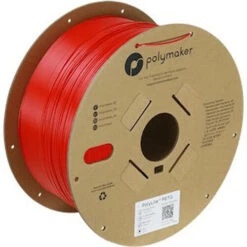 Polymaker 1.75mm PolyLite PETG Filament(3kg, Red)(Polymaker 1 75mm Polylite Petg Filament3kg Red)