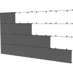 Peerless-AV DS-LEDUNV1200-4X4 Preconfigured SEAMLESS Kitted Universal DvLED Mounting System For 1200mm Wide Cabinets(Peerless Av Ds Ledunv1200 4x4 Preconfigured Seamless Kitted Universal Dvled Mounting System For 1200mm Wide Cabinets)