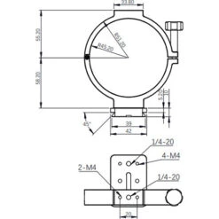 ZWO Holder Ring For ASI Cooled Camera (78mm ID)(Zwo Holder Ring For Asi Cooled Camera 78mm Id) -Celestron Shop 1722470020 IMG 2246519