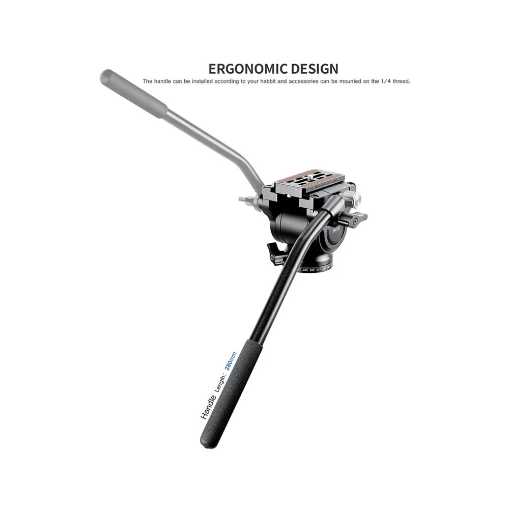 Leofoto BV-5B Mini Fluid Head For Optics(Leofoto Bv 5b Mini Fluid Head For Optics) 7 Leofoto BV-5B Mini Fluid Head For Optics(Leofoto Bv 5b Mini Fluid Head For Optics) - Image 7