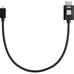 Atomos 4K60 HDR Locking Full HDMI To Micro-HDMI High-Speed Cable (11.8")(Atomos 4k60 Hdr Locking Full Hdmi To Micro Hdmi High Speed Cable 11 8)