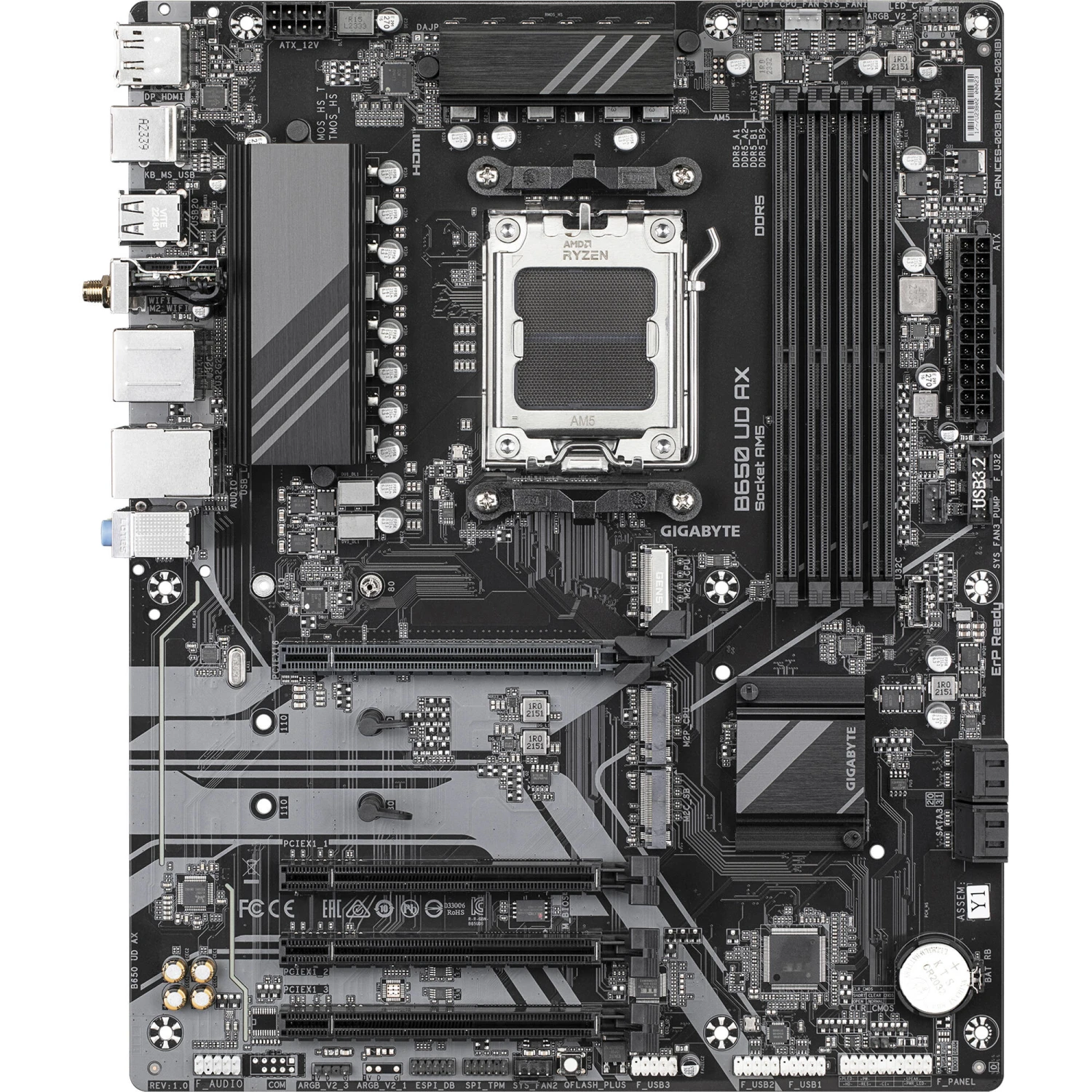 Gigabyte B650 UD AX AM5 ATX Motherboard(Gigabyte B650 Ud Ax Am5 Atx Motherboard) 2 Gigabyte B650 UD AX AM5 ATX Motherboard(Gigabyte B650 Ud Ax Am5 Atx Motherboard) - Image 2