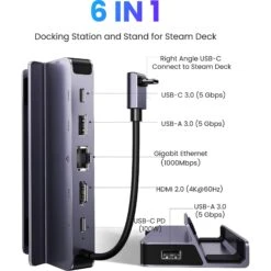 UGREEN USB-C Docking Station For Steam Deck(Ugreen Usb C Docking Station For Steam Deck) -Celestron Shop 1724776271 IMG 2323800