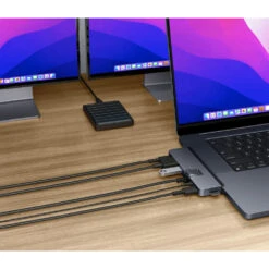 HYPER DUO PRO 7-in-2 USB-C Hub (Midnight Blue)(Hyper Duo Pro 7 In 2 Usb C Hub Midnight Blue) -Celestron Shop 1725300062 IMG 2327380