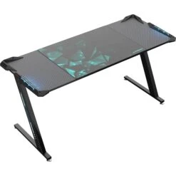 Eureka Gaming Desk With Z-Shaped Legs (61.5 X 25.2")(Eureka Gaming Desk With Z Shaped Legs 61 5 X 25 2)