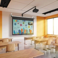 Mount-It! Universal Projector Screen Wall Mount (White, 12")(Mount It Universal Projector Screen Wall Mount White 12) -Celestron Shop 1725896991 IMG 2332168