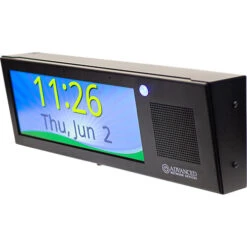Advanced Network Devices HD IP Clock Display (Matte Black)(Advanced Network Devices Hd Ip Clock Display Matte Black)