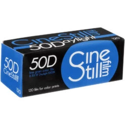 CineStill Film 50Daylight Xpro C-41 Color Negative Film (120 Roll Film, Expires 06/2025)(Cinestill Film 50daylight Xpro C 41 Color Negative Film 120 Roll Film Expires 06 2025)