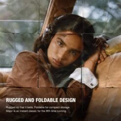 Marshall Major V On-Ear Wireless Bluetooth Headphones (Brown)(Marshall Major V On Ear Wireless Bluetooth Headphones Brown) -Celestron Shop 1727355824 IMG 2345720